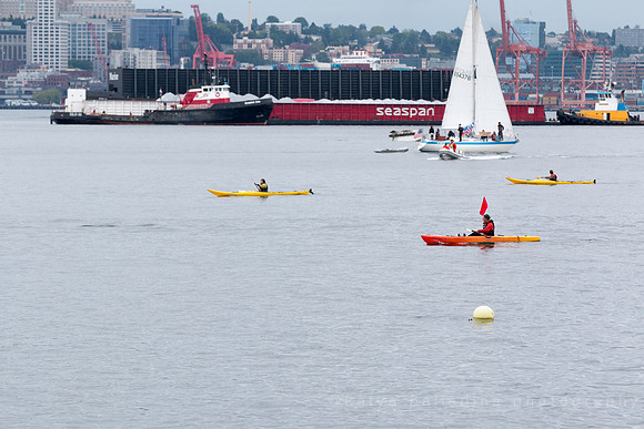 ShellNo Paddle in Seattle 05-16-15