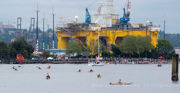 ShellNo Paddle in Seattle 05-16-15