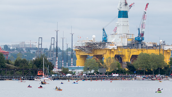 ShellNo Paddle in Seattle 05-16-15
