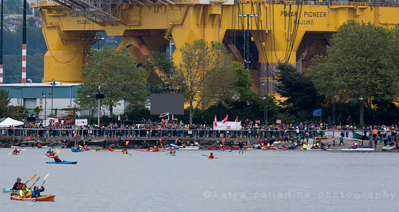 ShellNo Paddle in Seattle 05-16-15