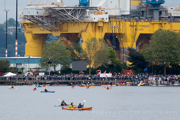 ShellNo Paddle in Seattle 05-16-15