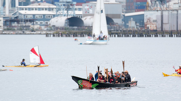ShellNo Paddle in Seattle 05-16-15