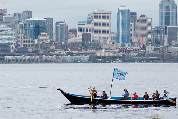ShellNo Paddle in Seattle 05-16-15