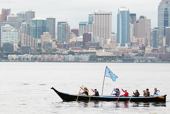 ShellNo Paddle in Seattle 05-16-15