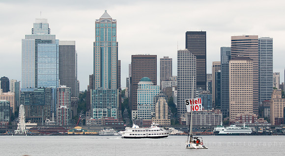 ShellNo Paddle in Seattle 05-16-15