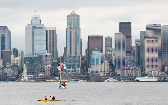 ShellNo Paddle in Seattle 05-16-15