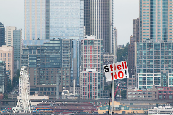 ShellNo Paddle in Seattle 05-16-15