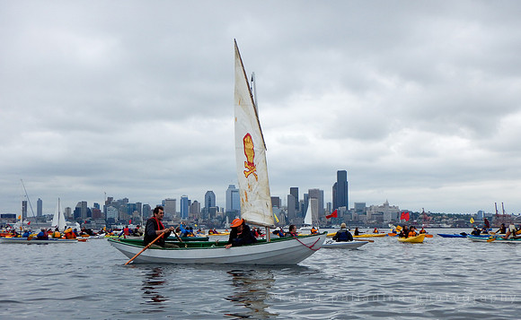 ShellNo Paddle in Seattle 05-16-15
