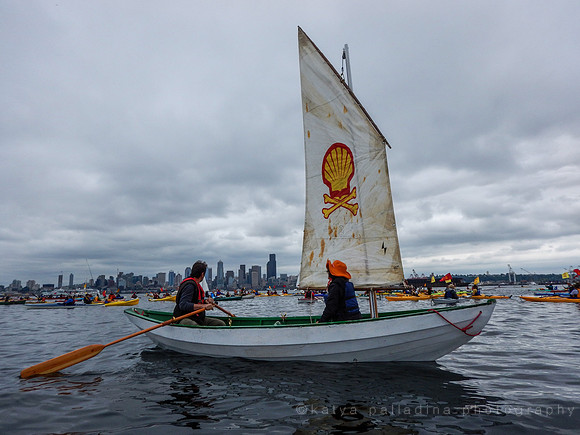 ShellNo Paddle in Seattle 05-16-15