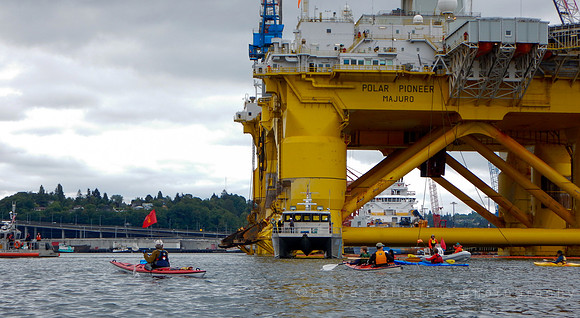 ShellNo Paddle in Seattle 05-16-15