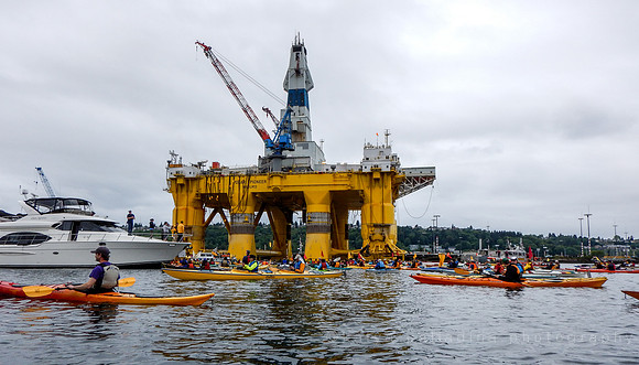 ShellNo Paddle in Seattle 05-16-15
