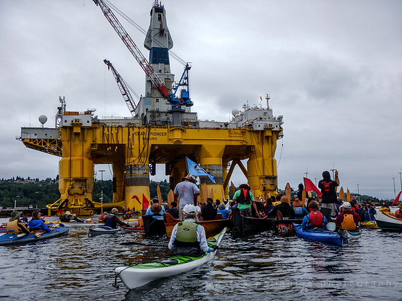 ShellNo Paddle in Seattle 05-16-15