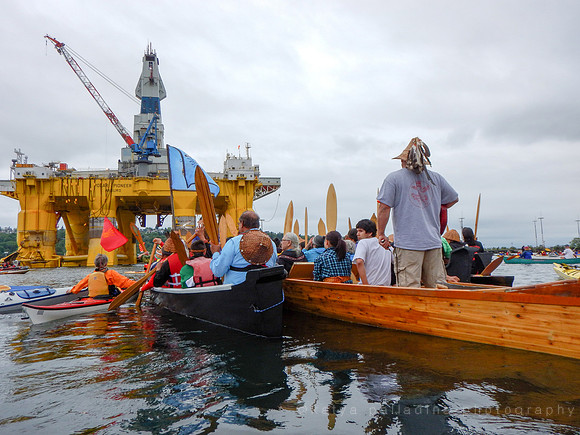 ShellNo Paddle in Seattle 05-16-15