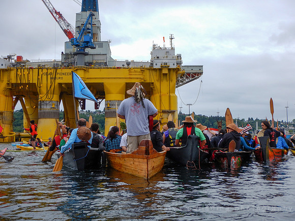 ShellNo Paddle in Seattle 05-16-15