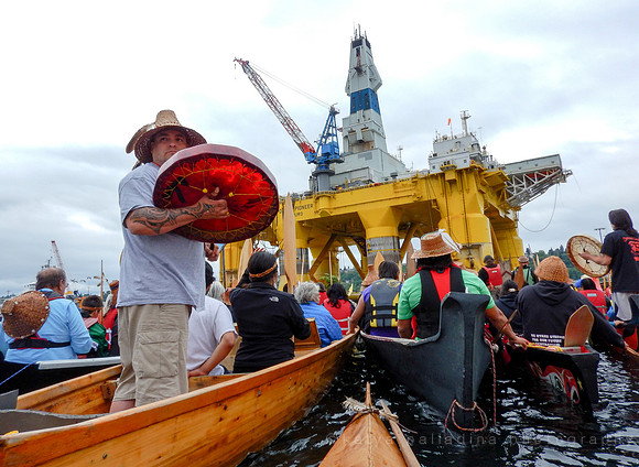 ShellNo Paddle in Seattle 05-16-15