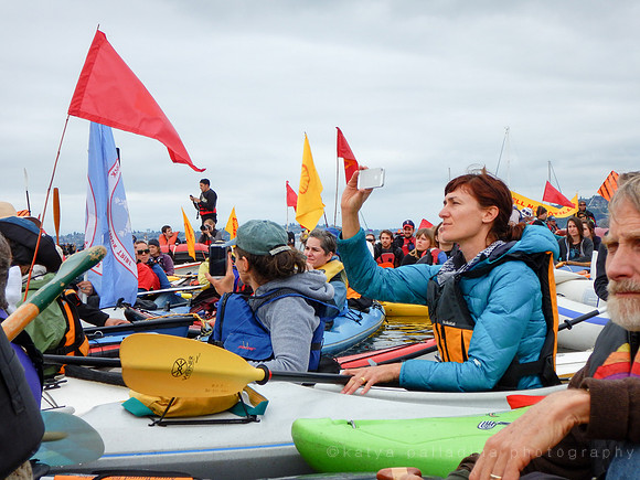 ShellNo Paddle in Seattle 05-16-15