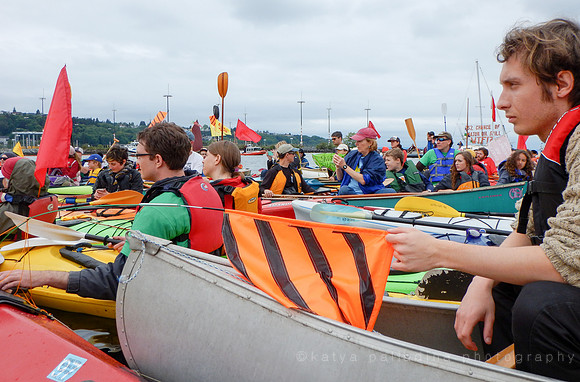ShellNo Paddle in Seattle 05-16-15
