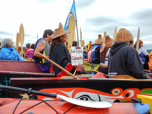 ShellNo Paddle in Seattle 05-16-15