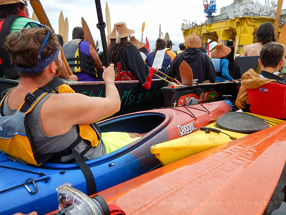 ShellNo Paddle in Seattle 05-16-15