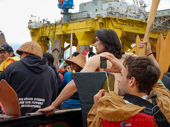 ShellNo Paddle in Seattle 05-16-15