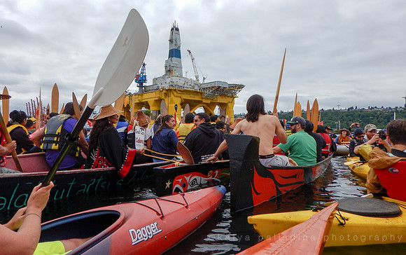 ShellNo Paddle in Seattle 05-16-15