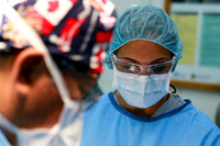 Team at work. Surgeries at BGH